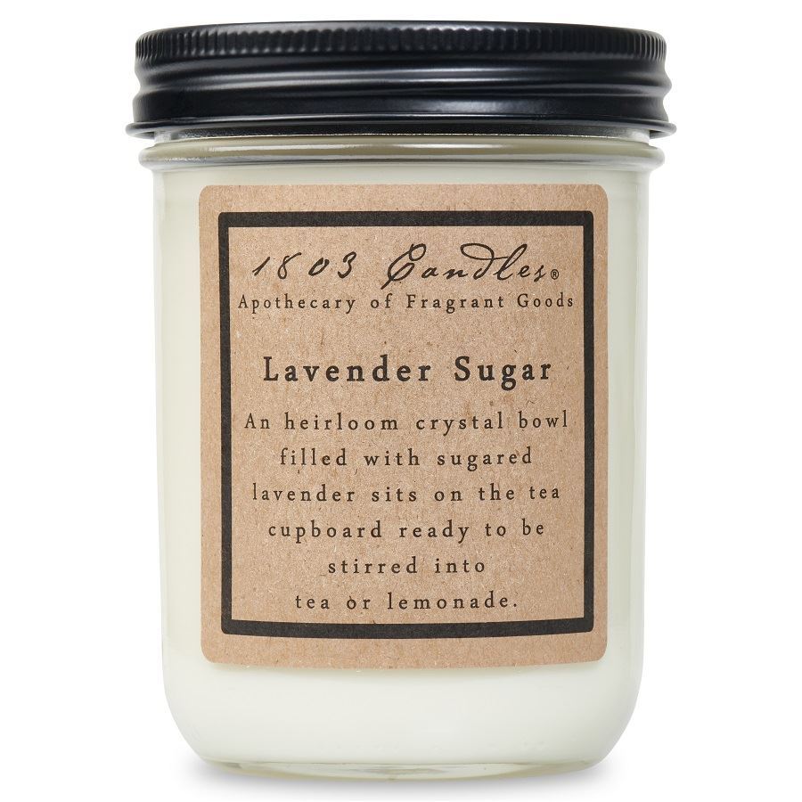 Lavender Sugar Soy Jar (14oz)