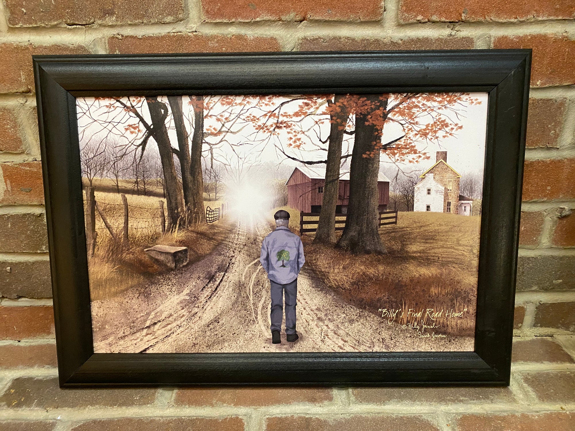Billy’s Final Road Home Framed Print - 2 Sizes