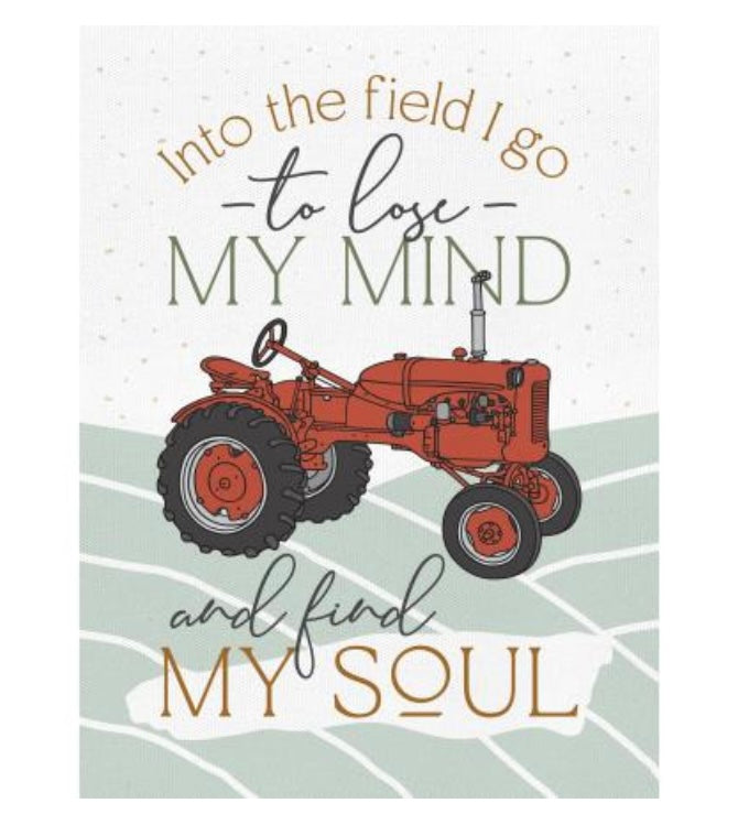 Into the Field Tractor Canvas