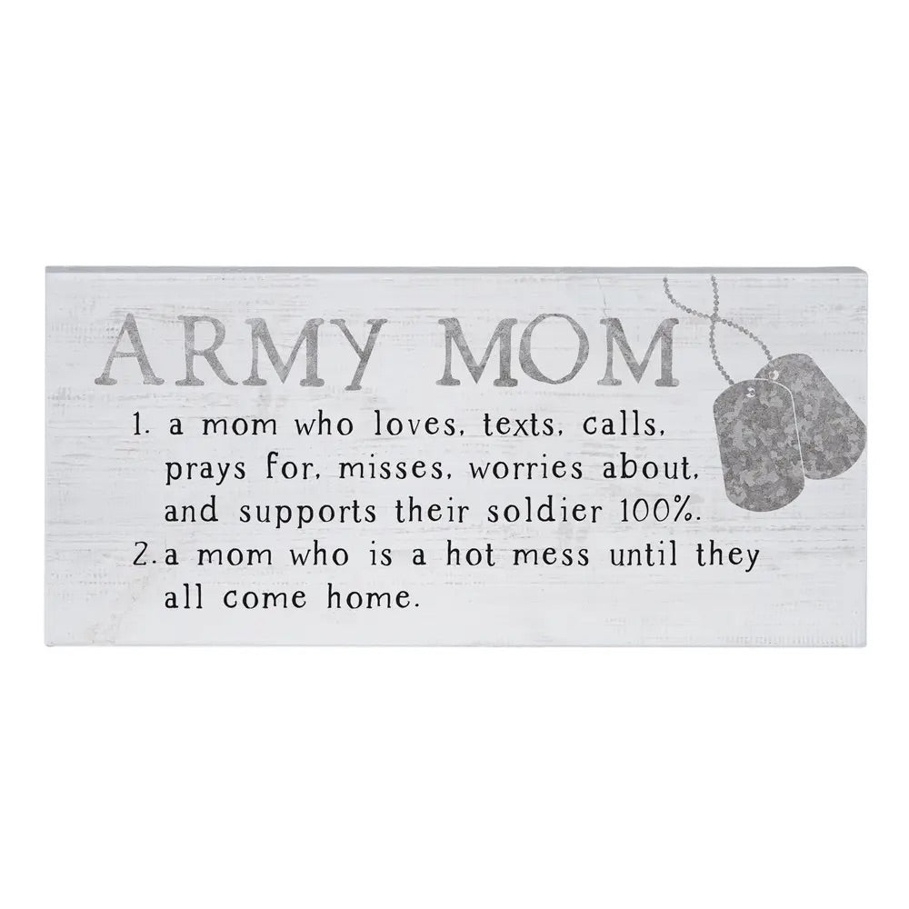 Army Mom Sign