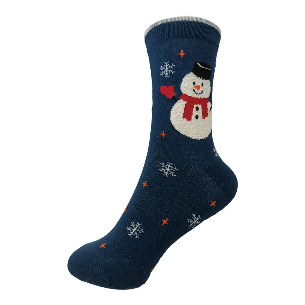 Snowman Printed Socks