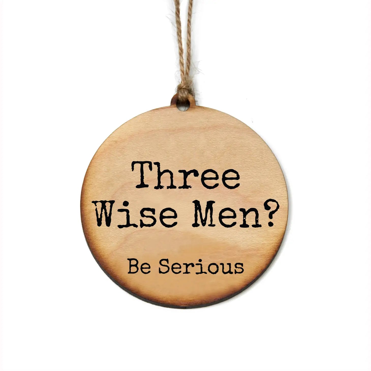 Three Wise Men Wood Ornament
