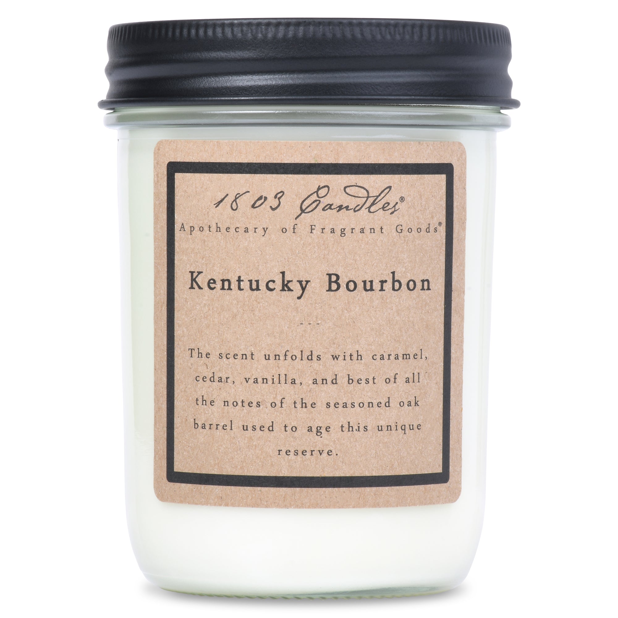 Kentucky Bourbon Soy Jar (14 oz)