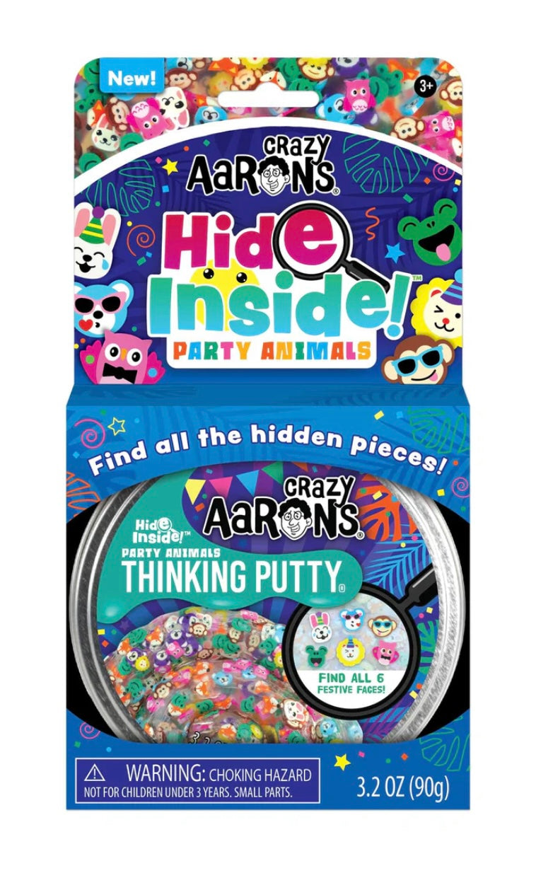 Hide Inside Party Animal Thinking Putty