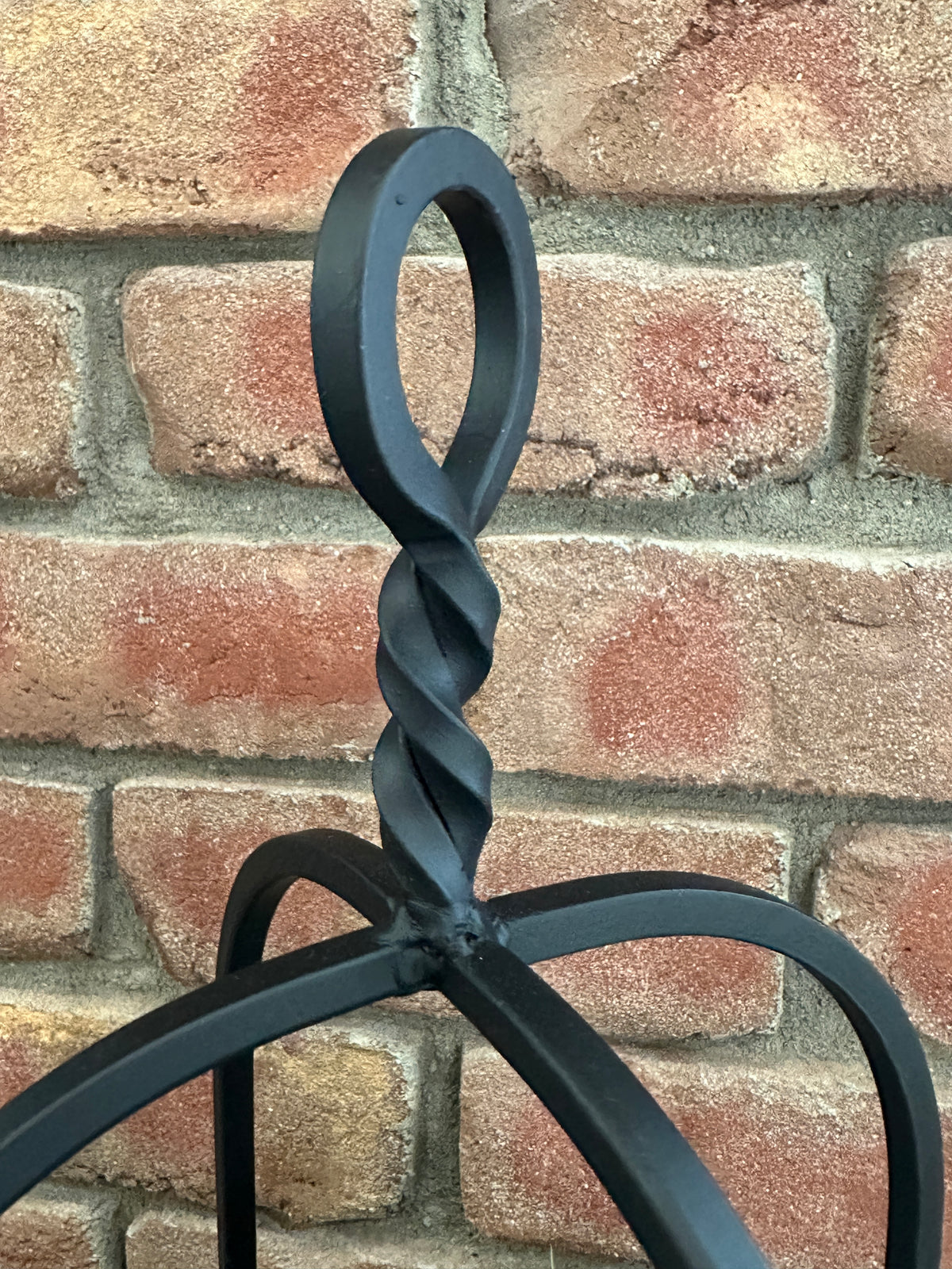 Black Twisted Top Lantern