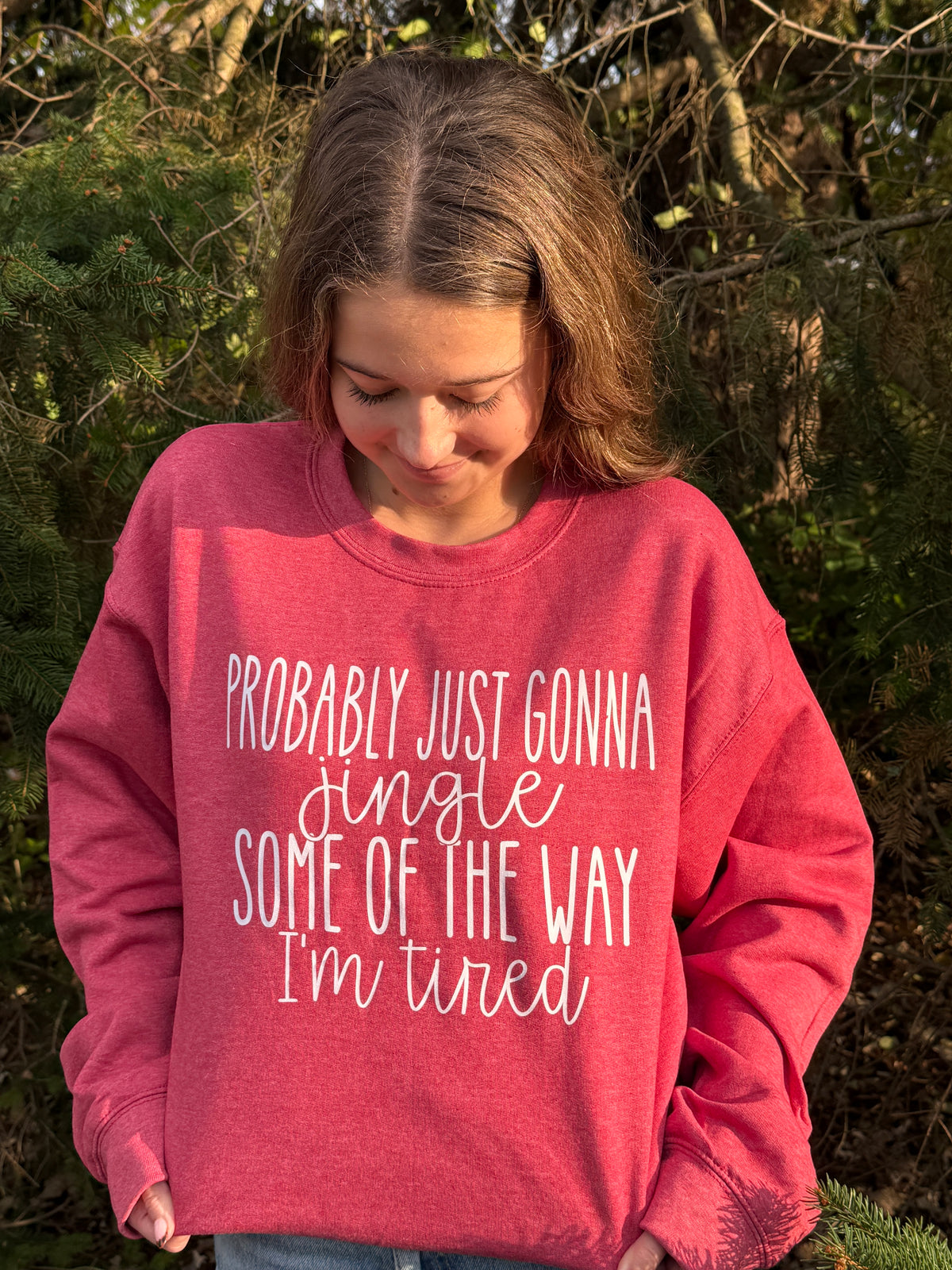 Jingle Some of the Way Graphic Sweatshirt