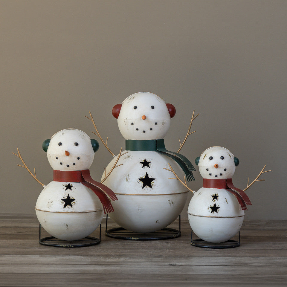 Bell Snowman - 3 Sizes