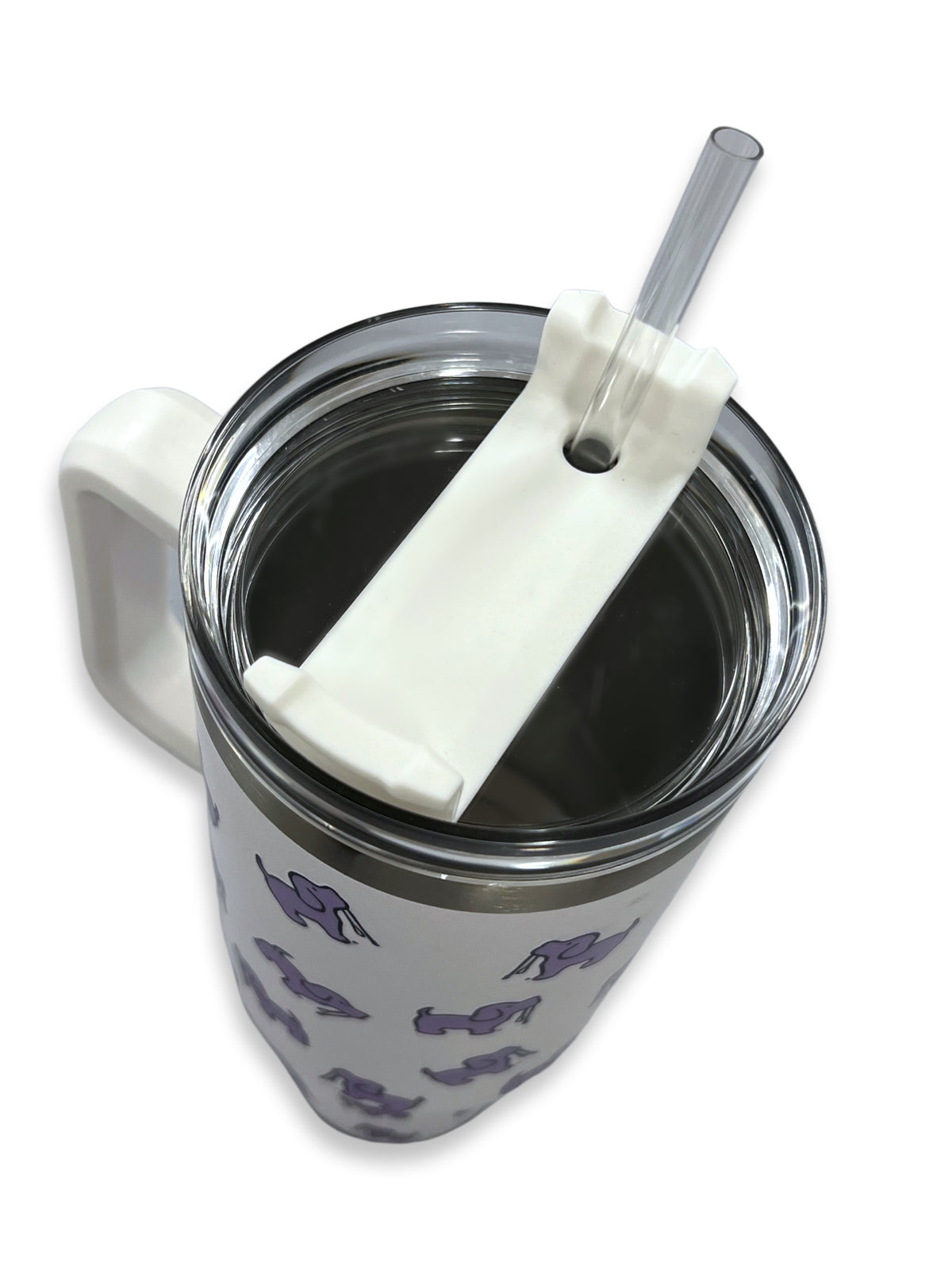 Puppie Love Logo Tumbler - White