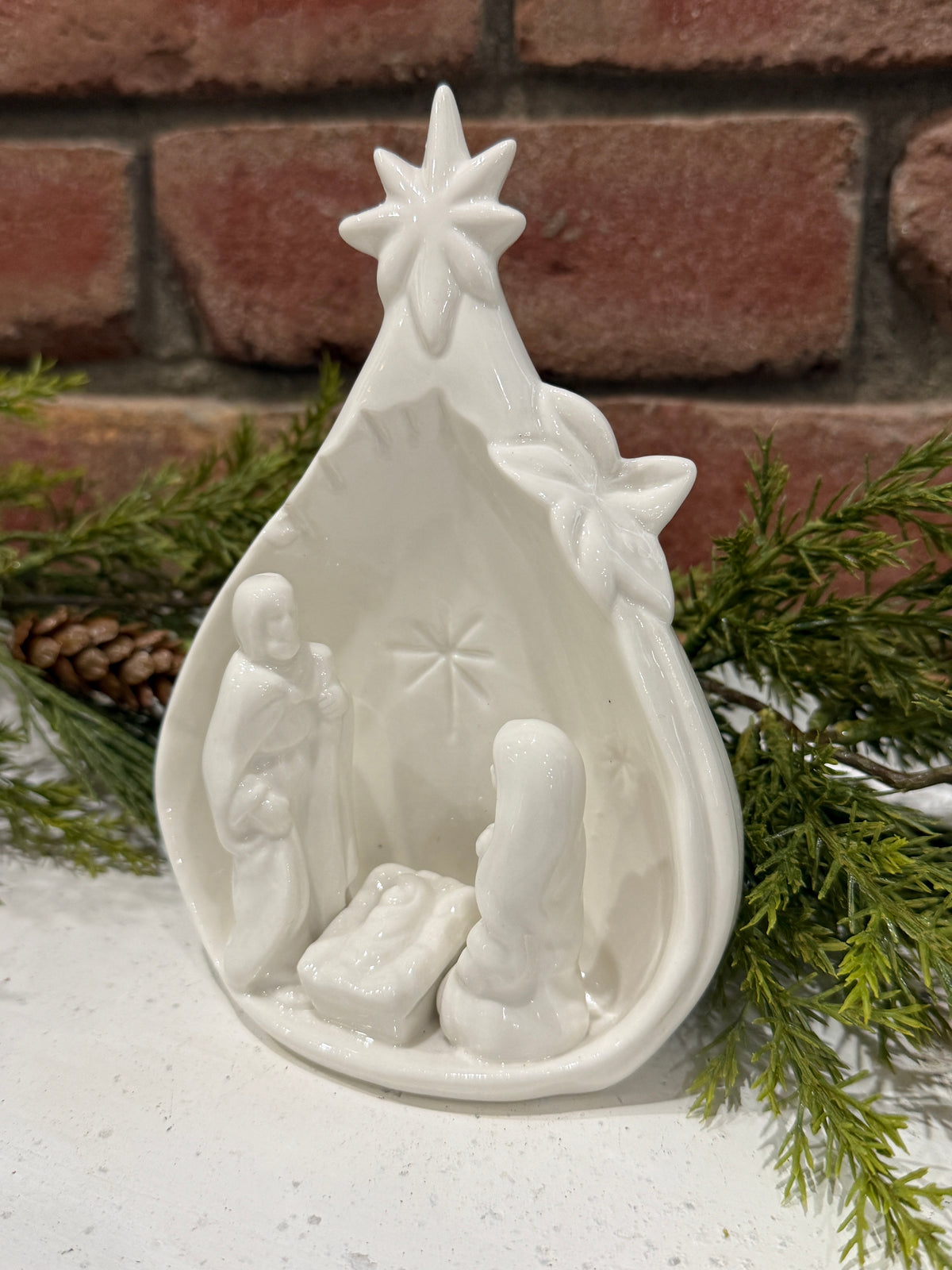 Ceramic Nativity Scene