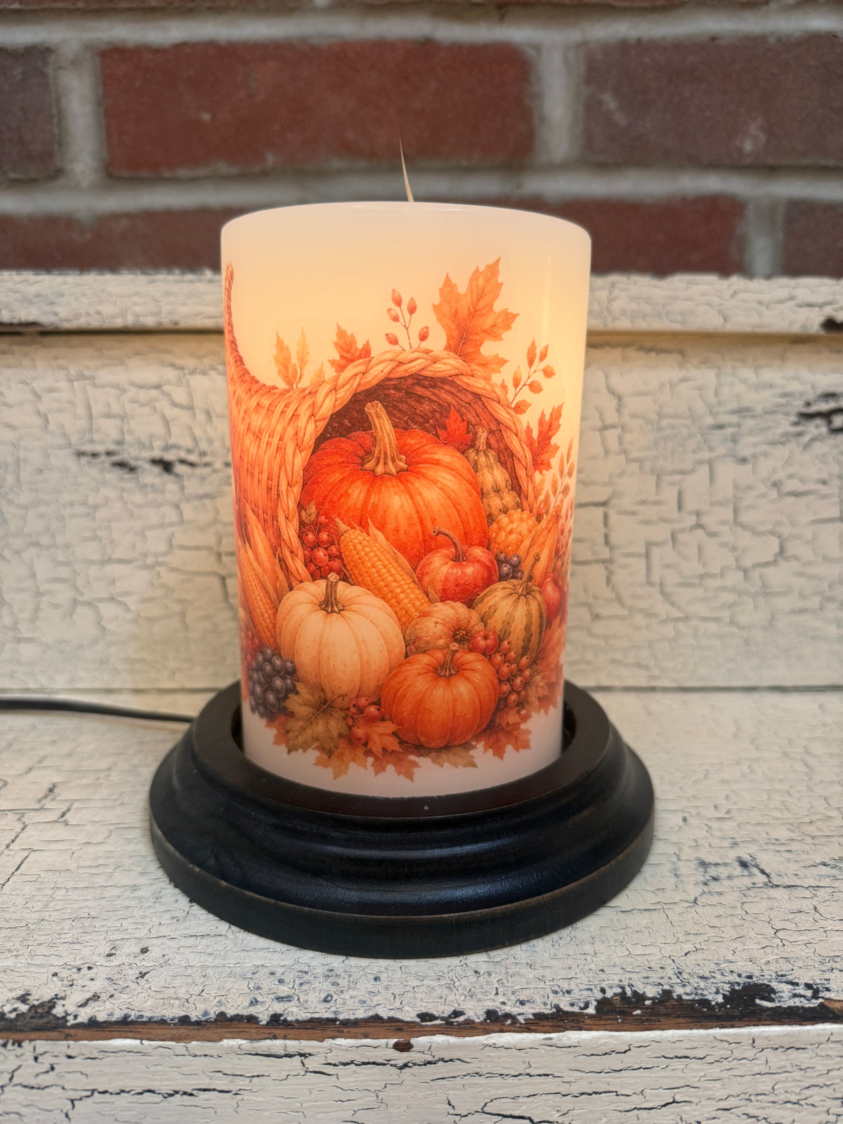 Pumpkin Patch Market Candle Sleeve