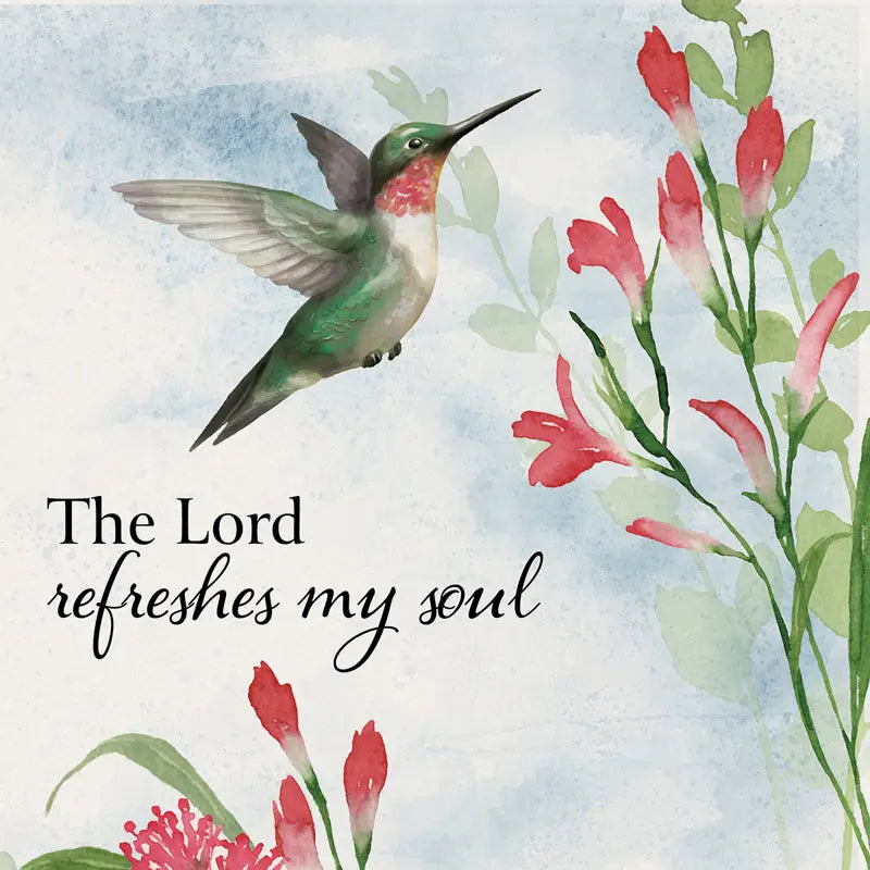 Hummingbird Square Coaster