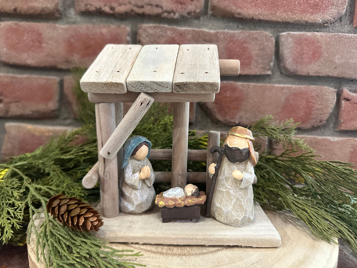 Nativity Scene - Two Styles
