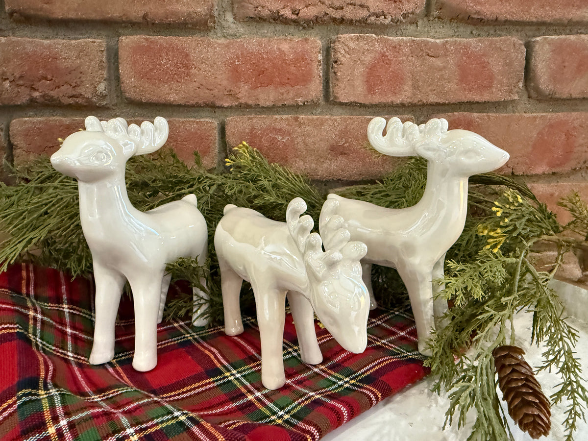 Elegant Reindeer Figurine - 3 Styles