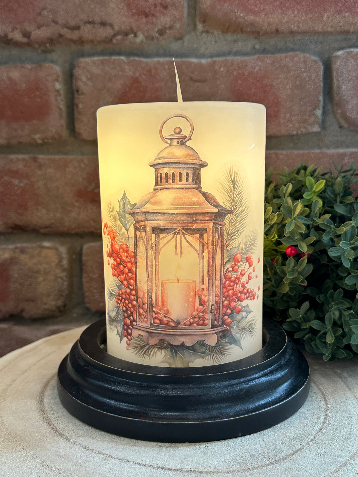 Copper Christmas Lantern