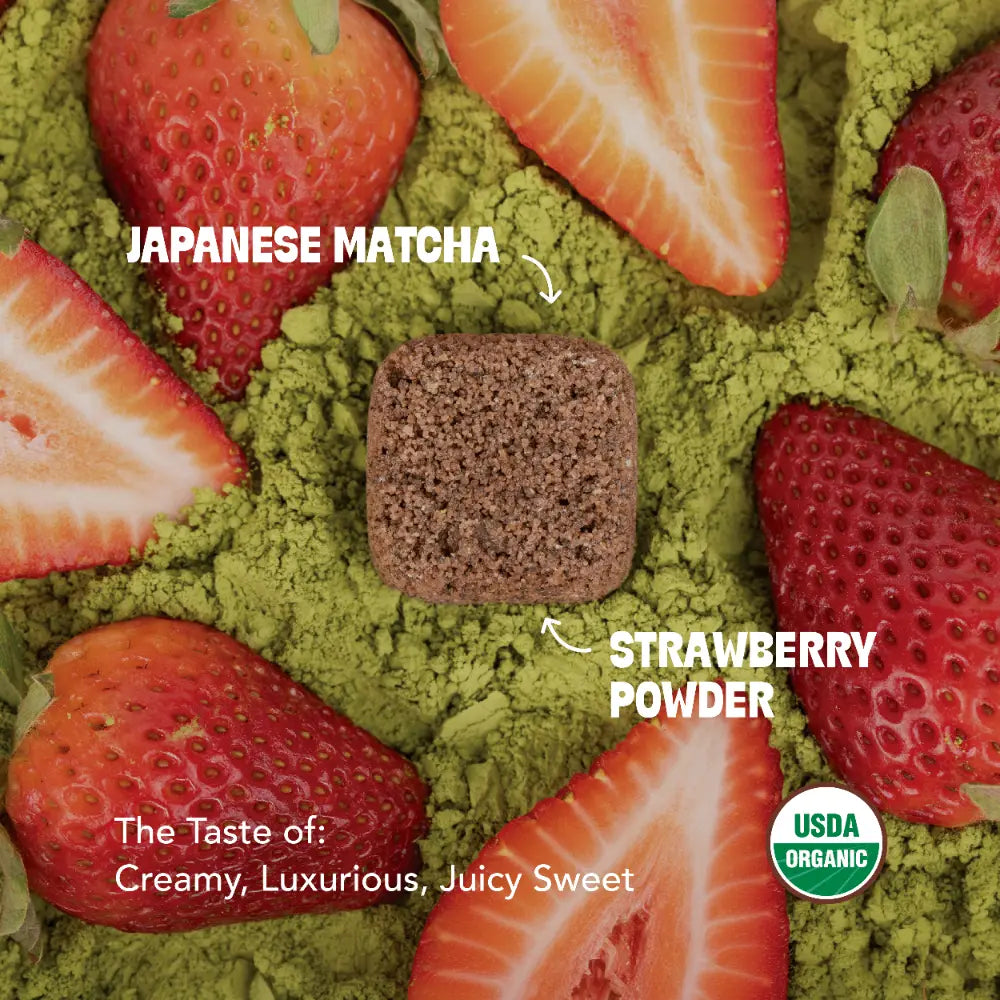 Strawberry Matcha Tea Drop