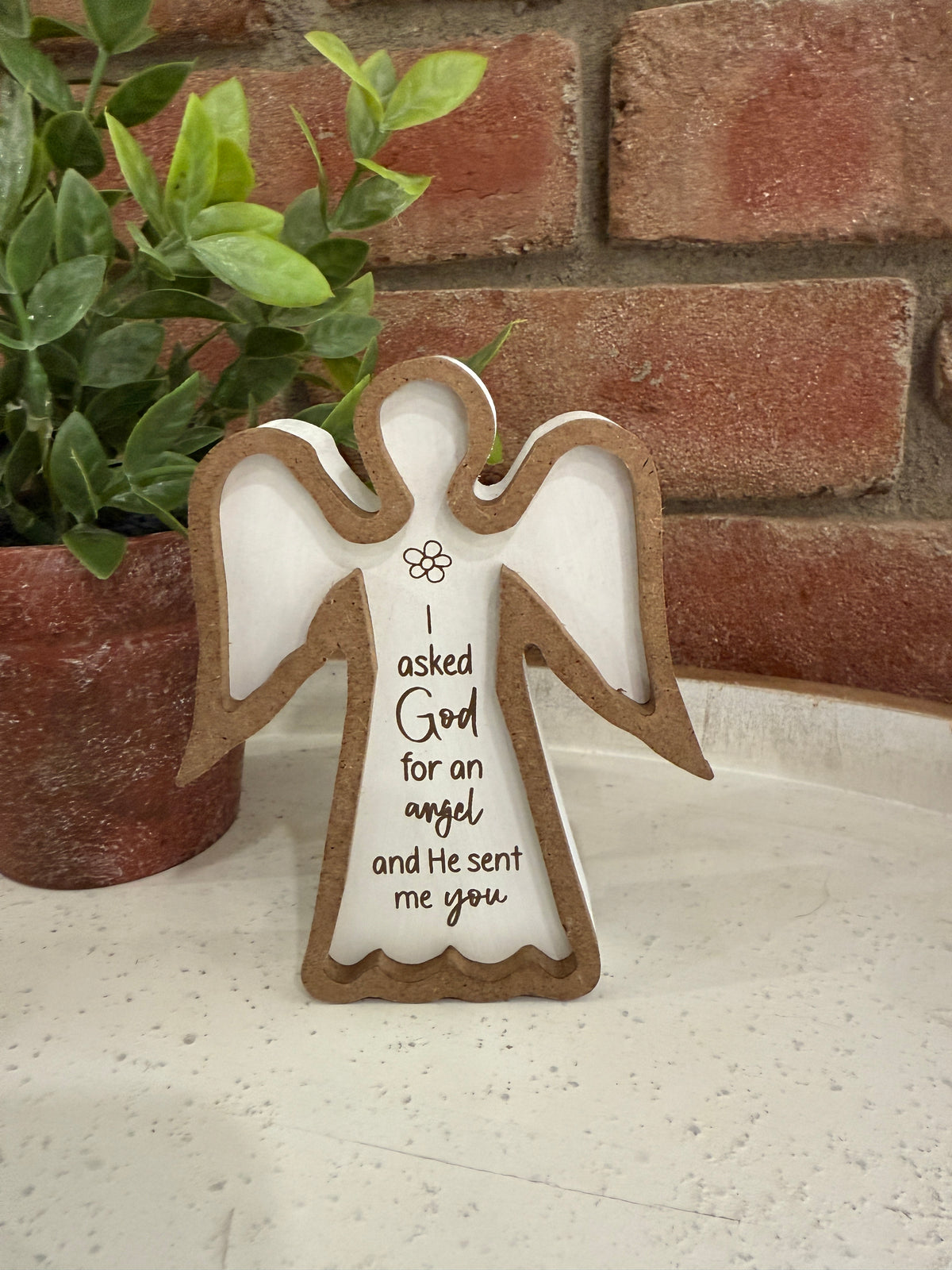 I Asked God Angel