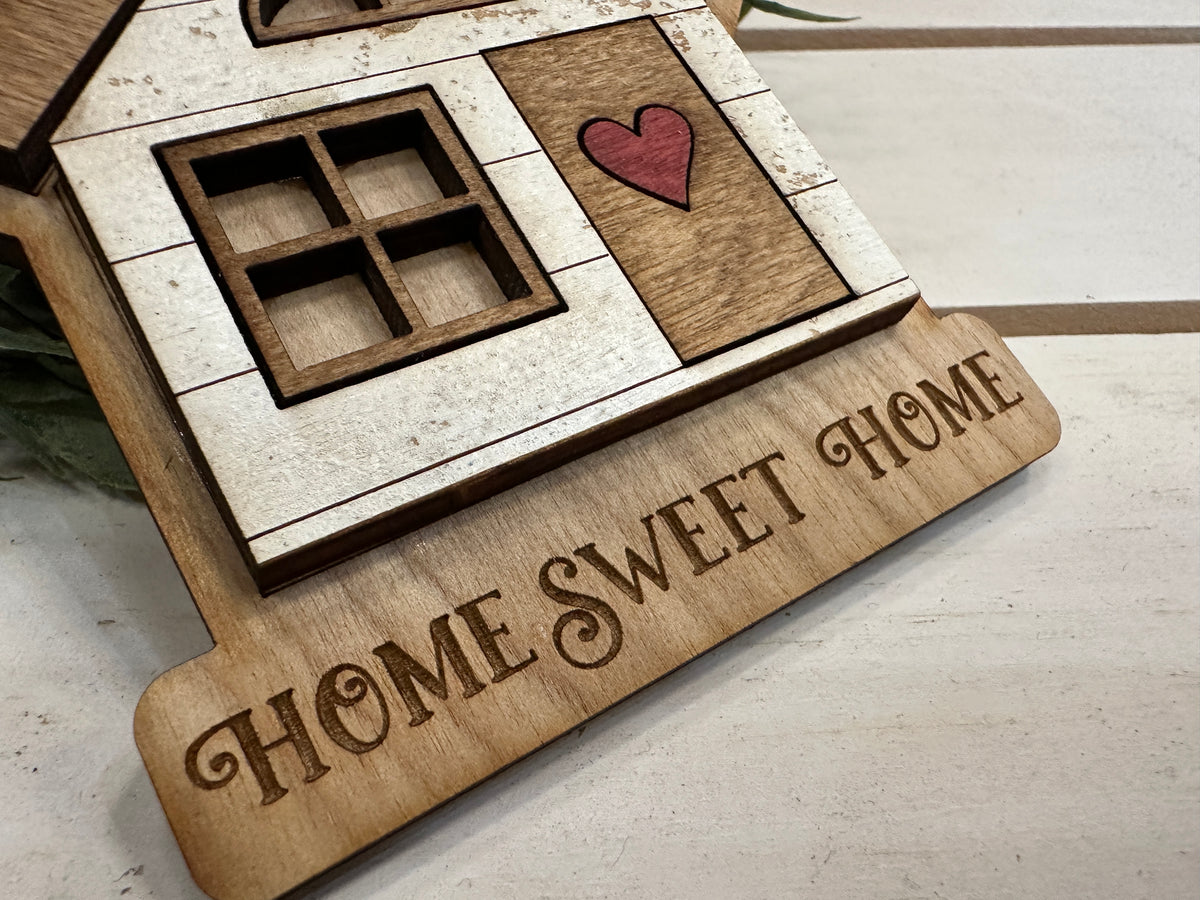 Handmade Home Sweet Home Ornament