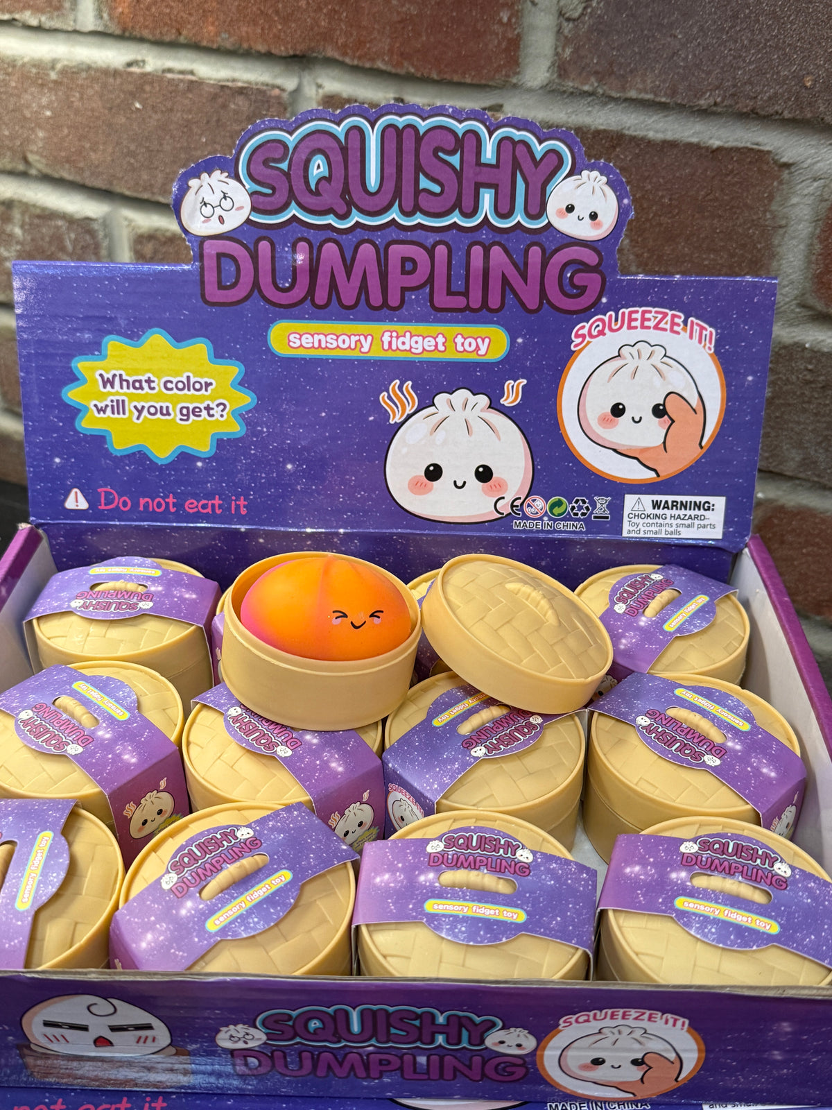 Mini Mystery Dumpling Squishy