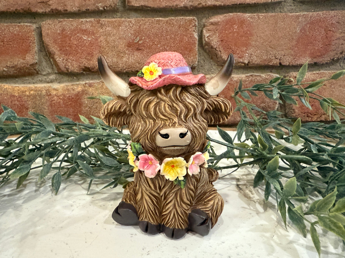 Highland Cow Dressed Up - 3 Styles