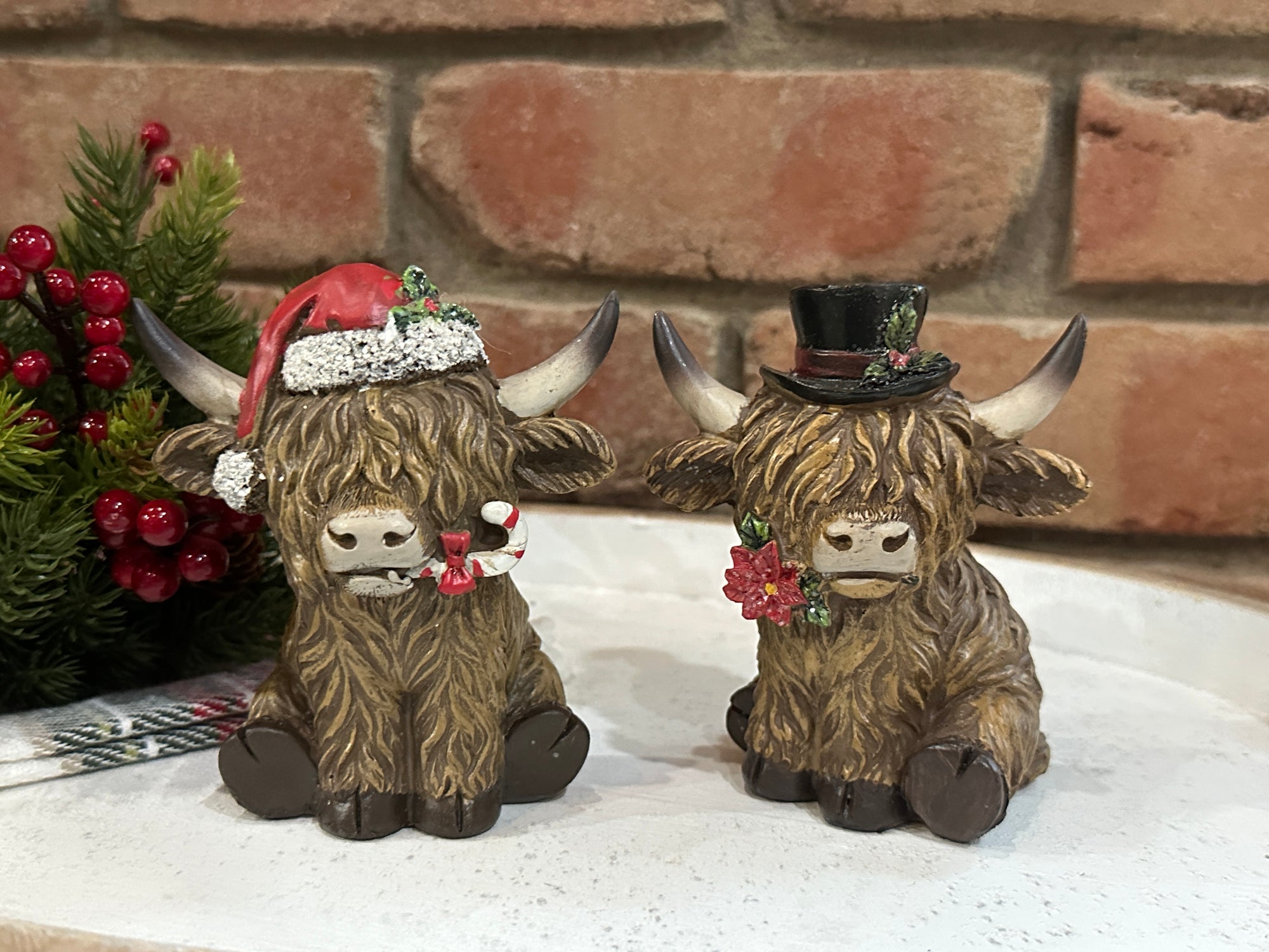 Holiday Highland Cow - Two Styles