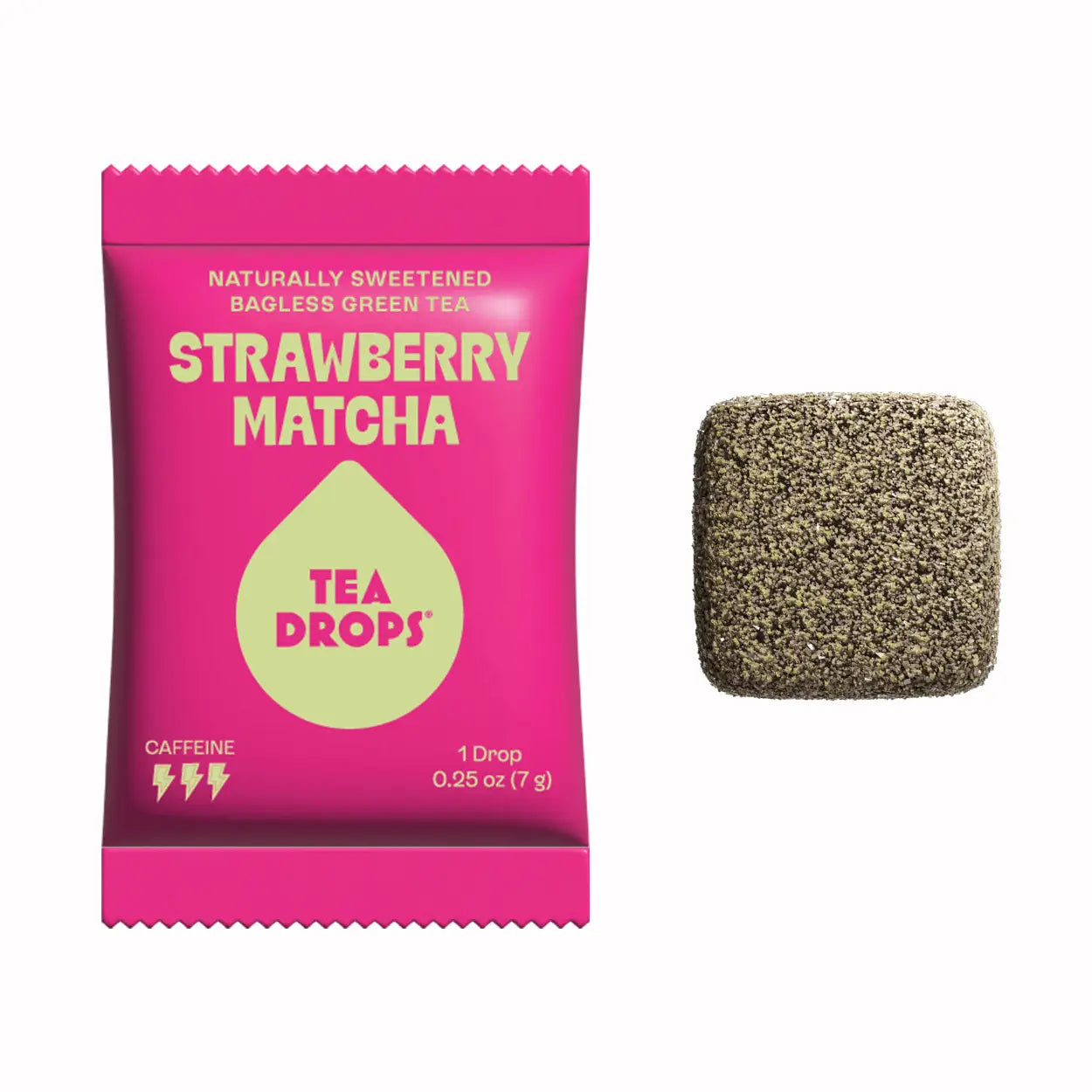 Strawberry Matcha Tea Drop