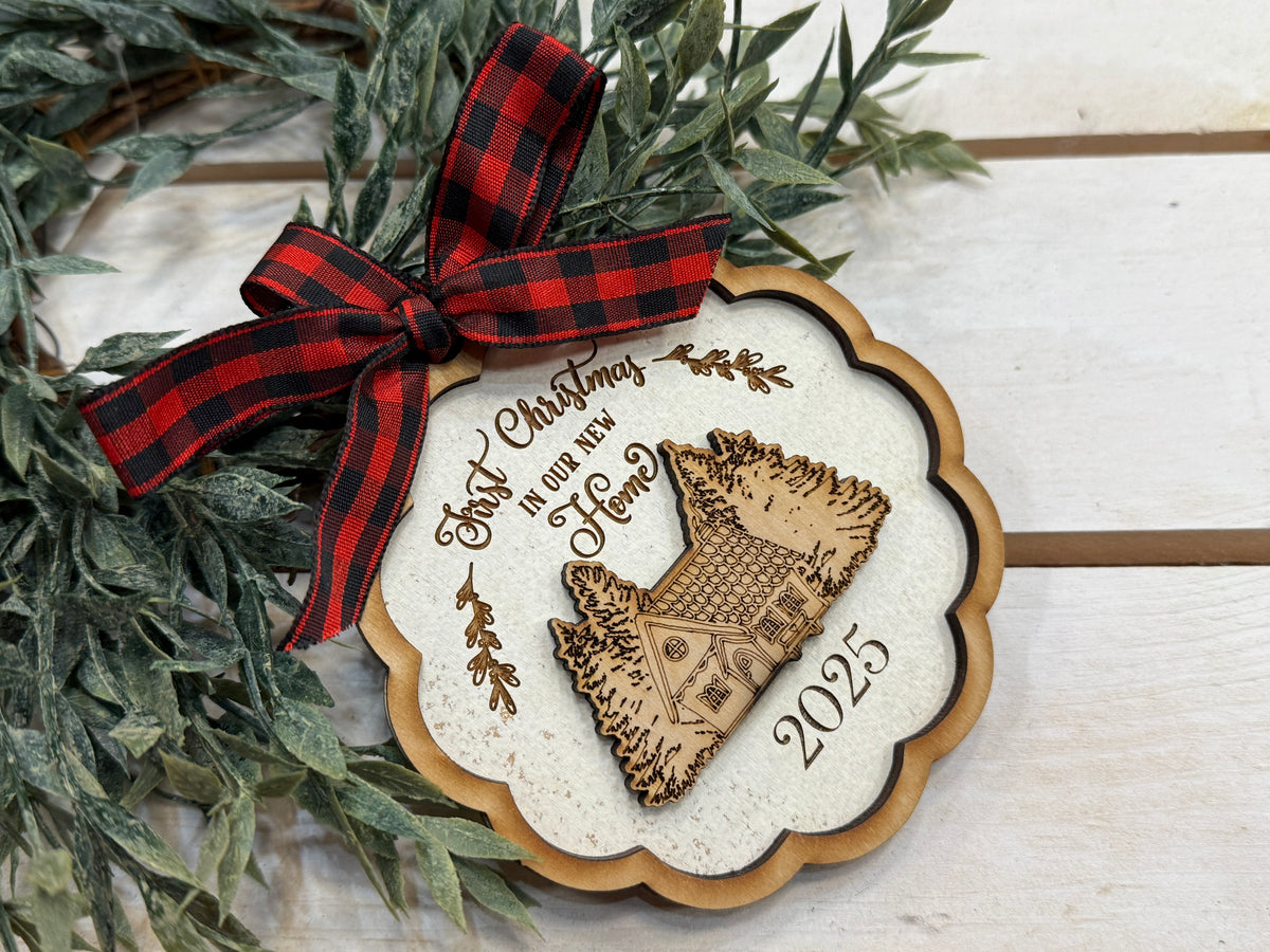 Handmade New Home 2025 Ornament