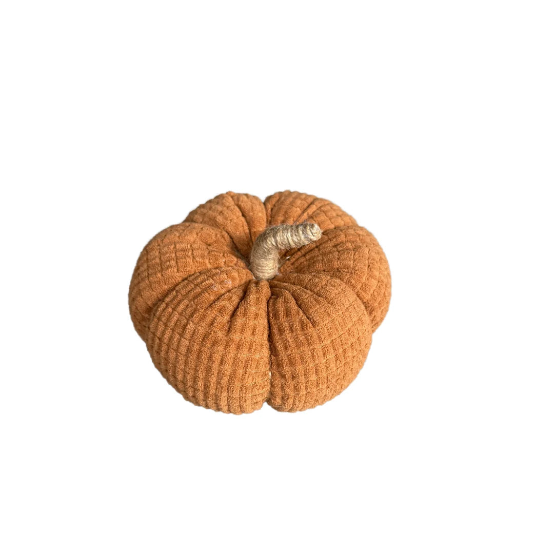 Copper Cord Fabric Pumpkin - Medium