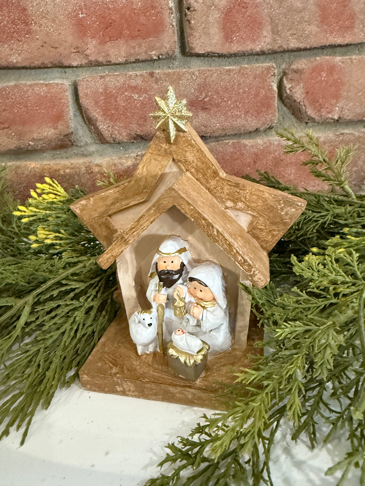 Star with Holy Family