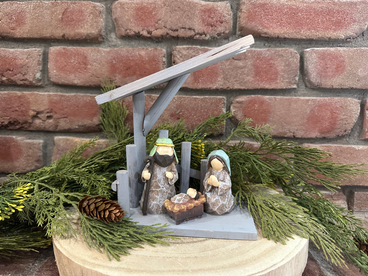 Nativity Scene - Two Styles