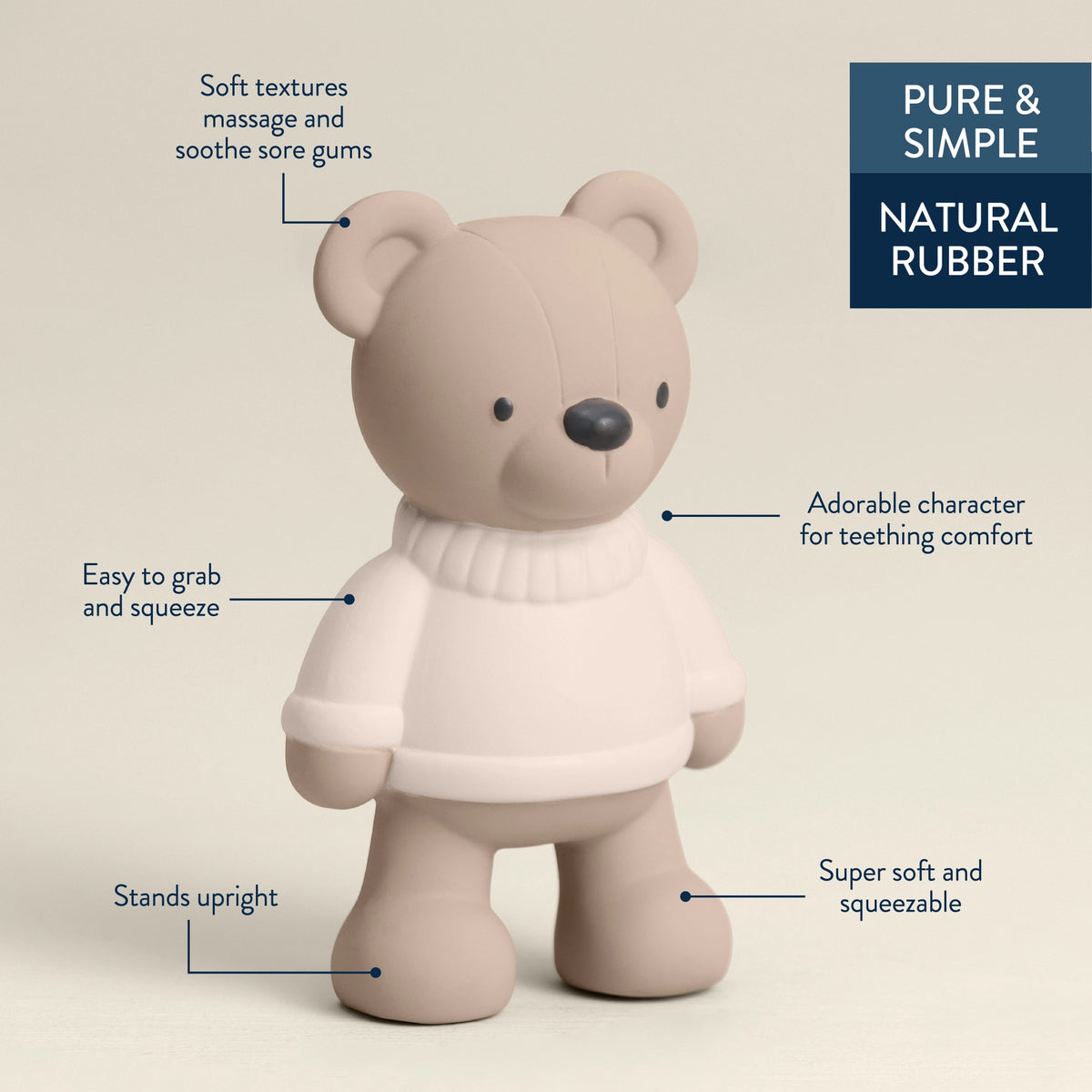 Comfort Crew Bear Teether