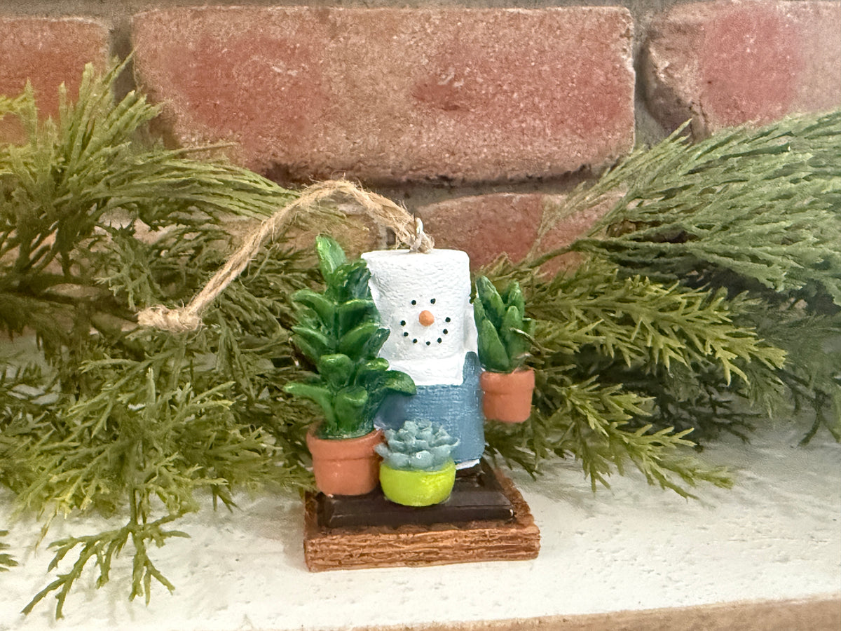 S’mores Crazy Plant Lady Ornament