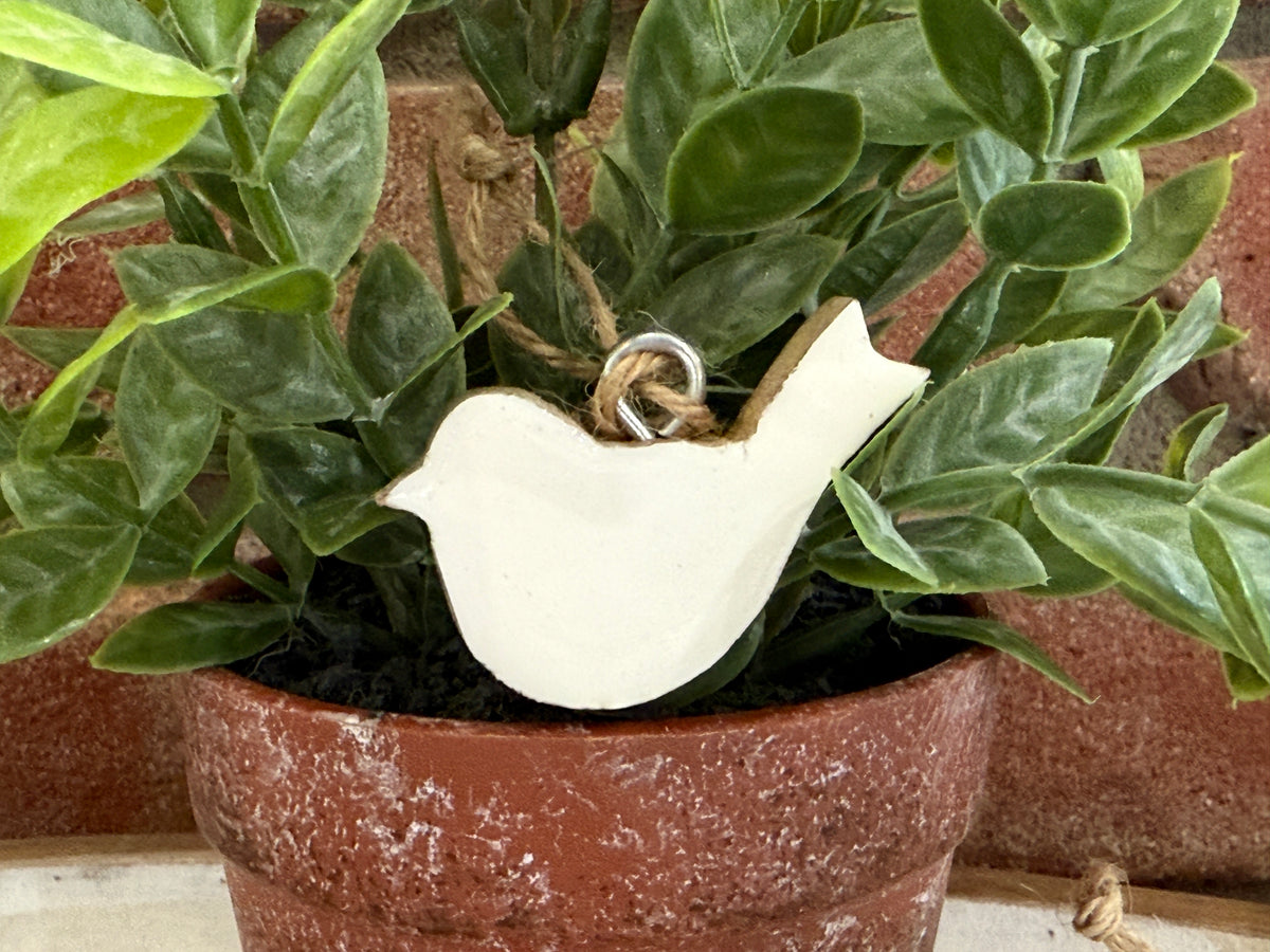 Wooden Bird Ornament