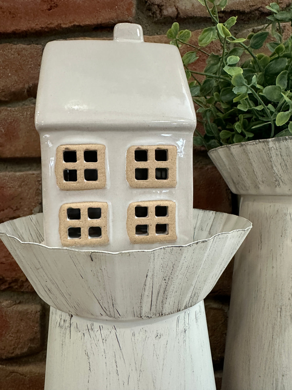 Candle Pillar Holders - Set of Three