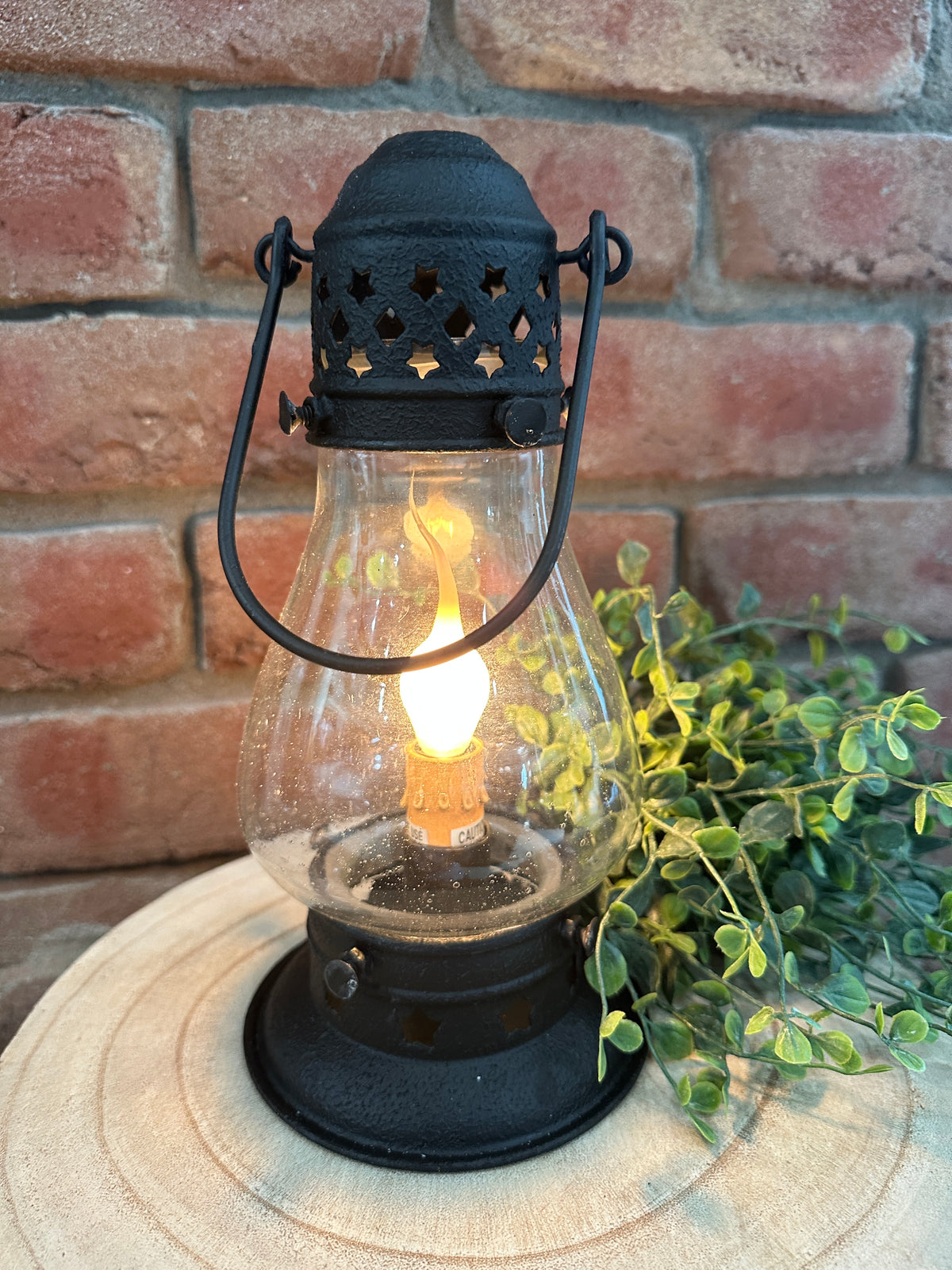 Tall Onion Lamp - Black