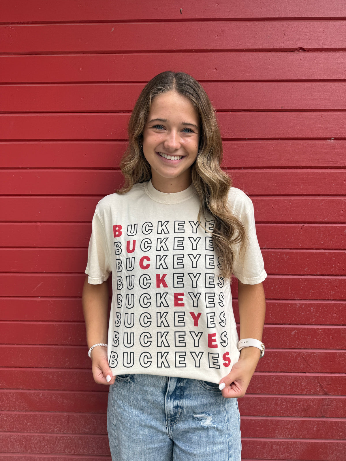 Buckeyes Outlined Tee