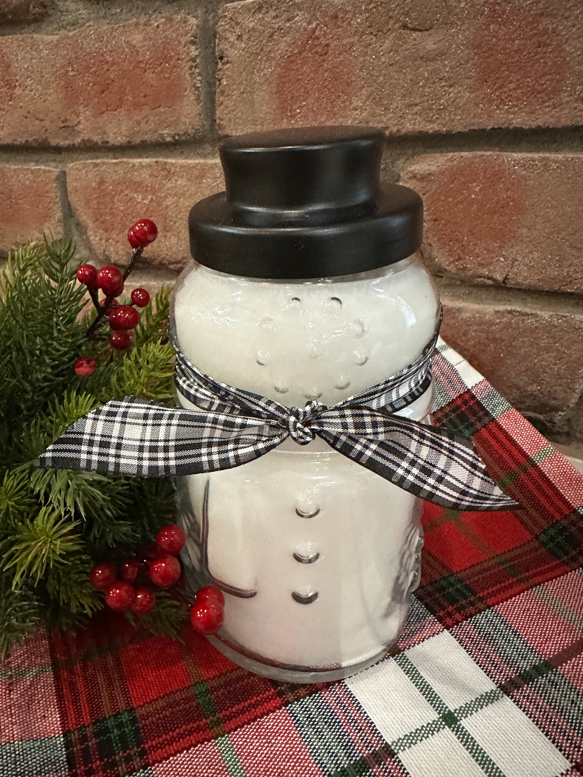 Snowman Candle - Two Sizes