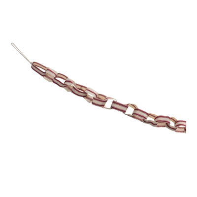 Stripe material garland