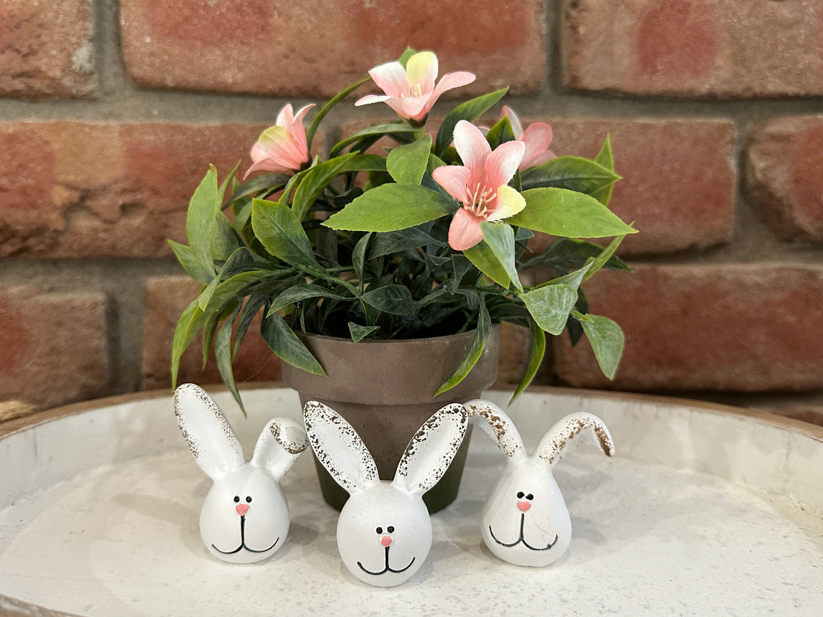 Mini bunny heads - 3 styles