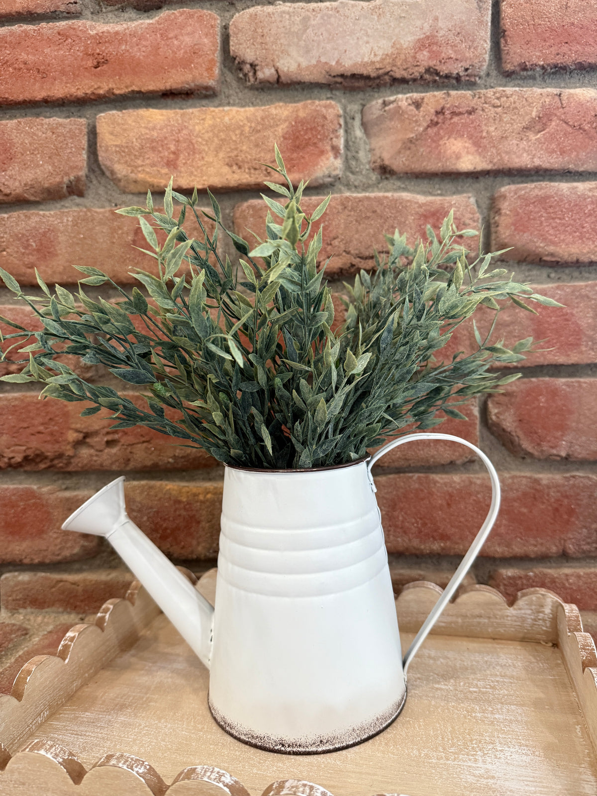 White Watering Can + Twilight Ash Arrangement - Two Styles