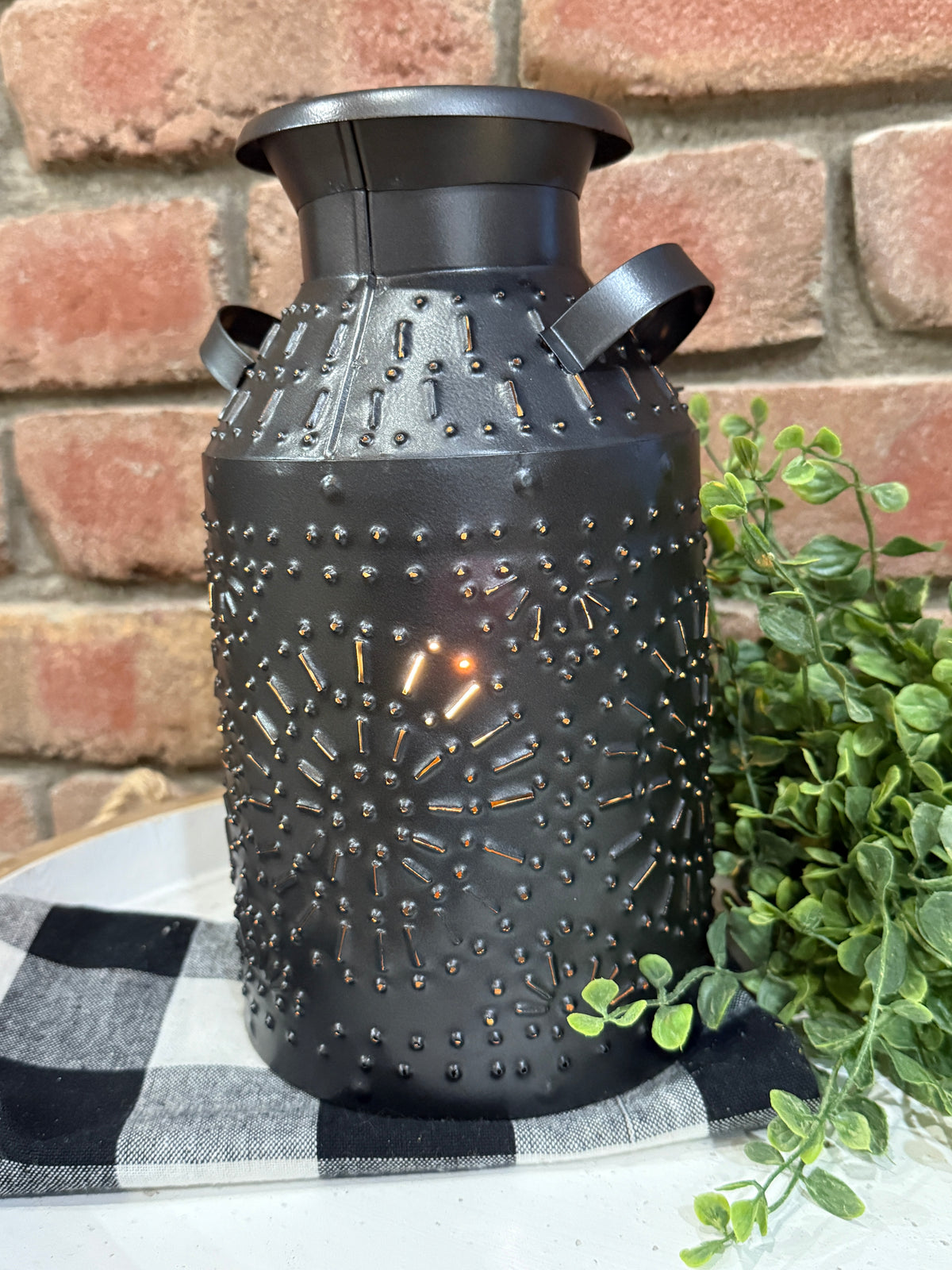 Milk Can Accent Light