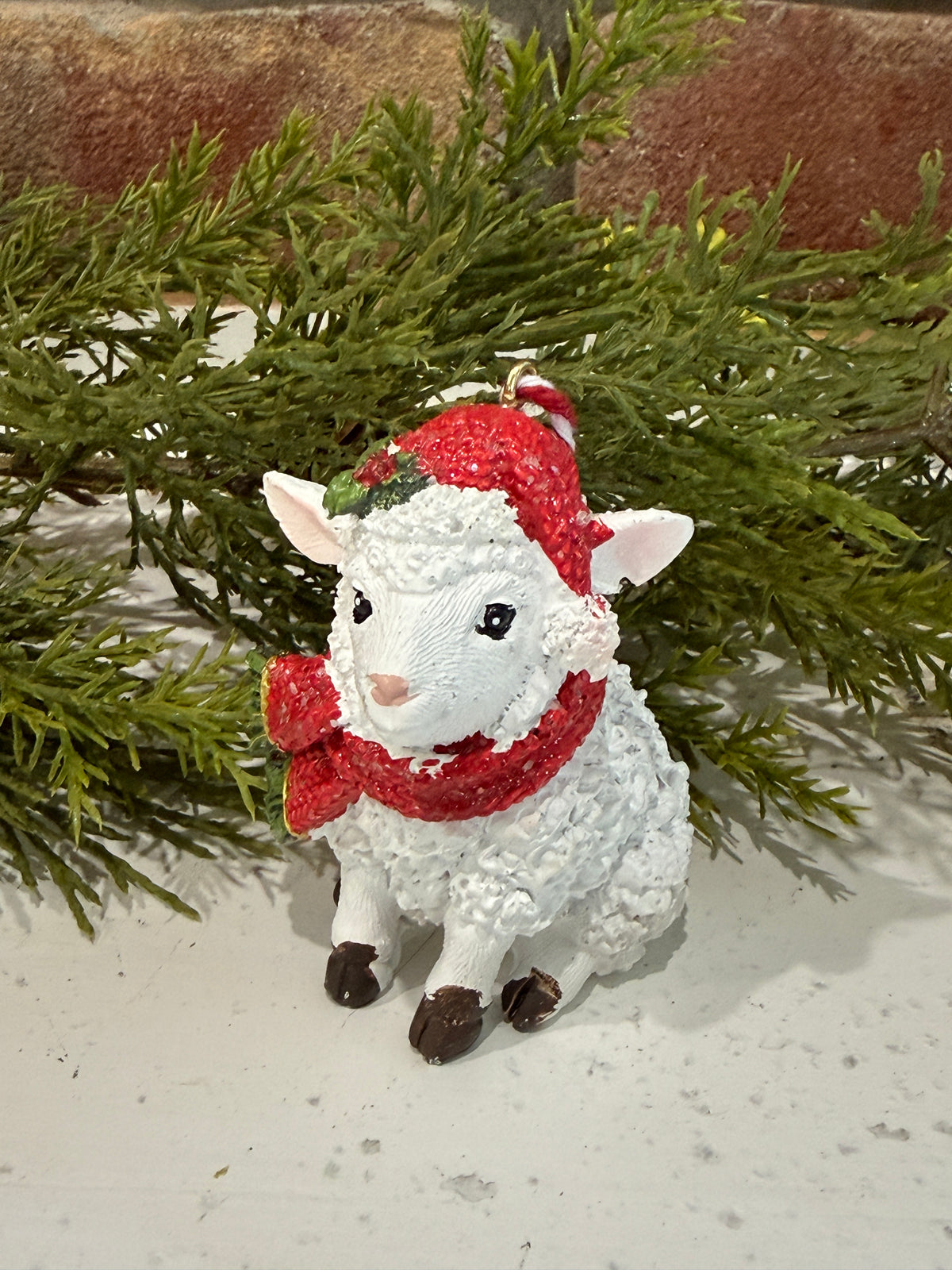 Holiday Farm Animal Ornament - 3 Styles