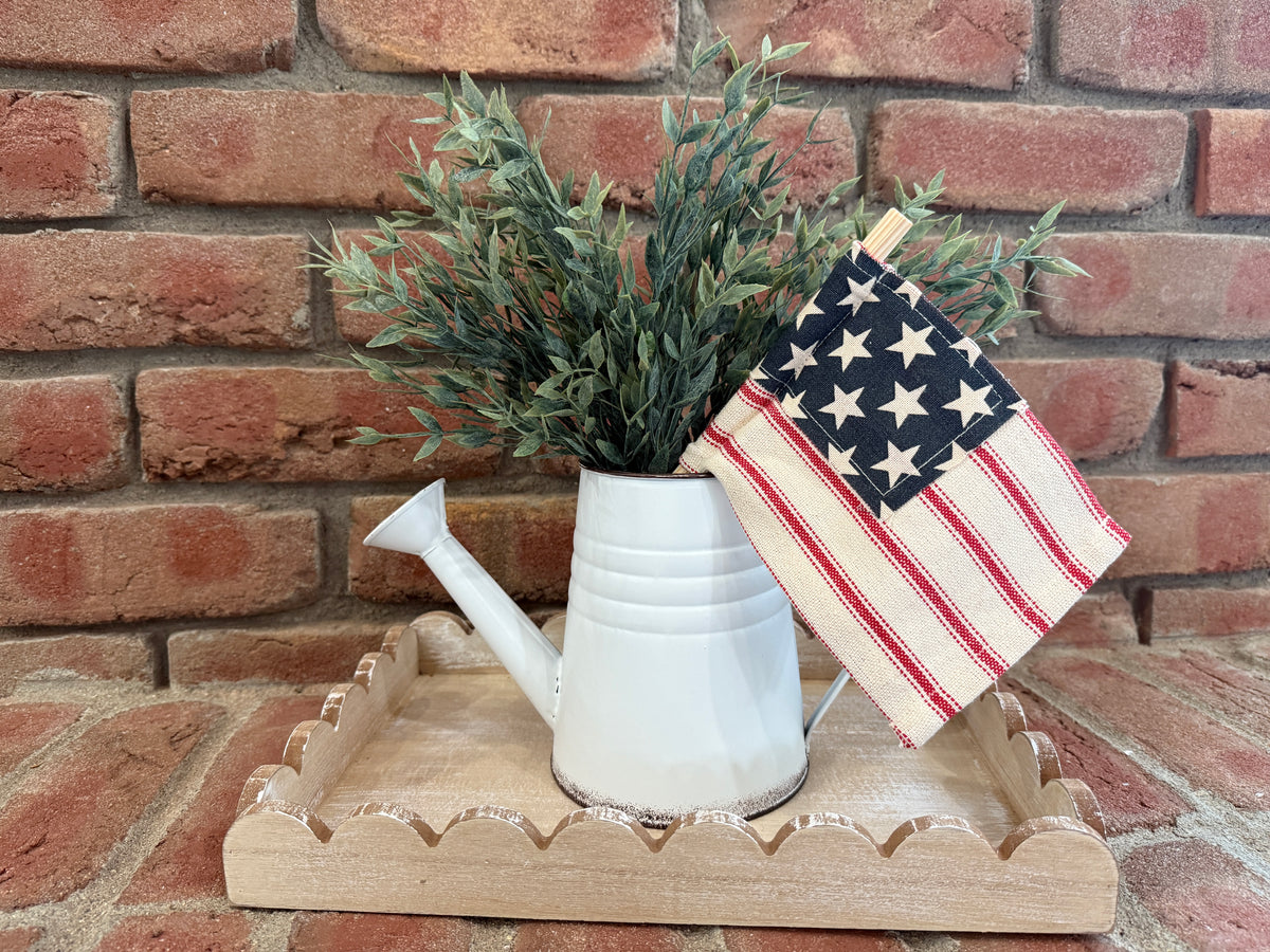 White Watering Can + Twilight Ash Arrangement - Two Styles