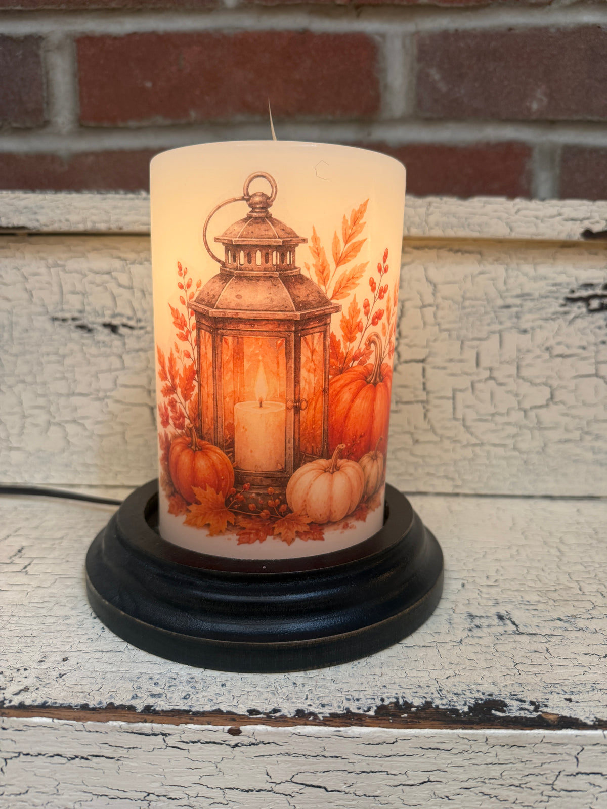 Lantern Harvest Candle Sleeve