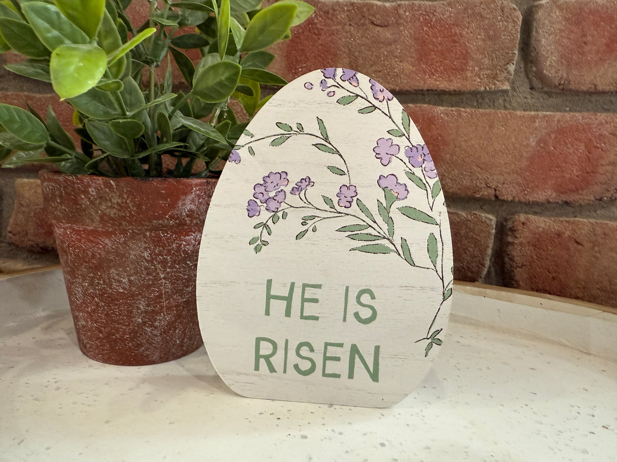 He is Risen Egg