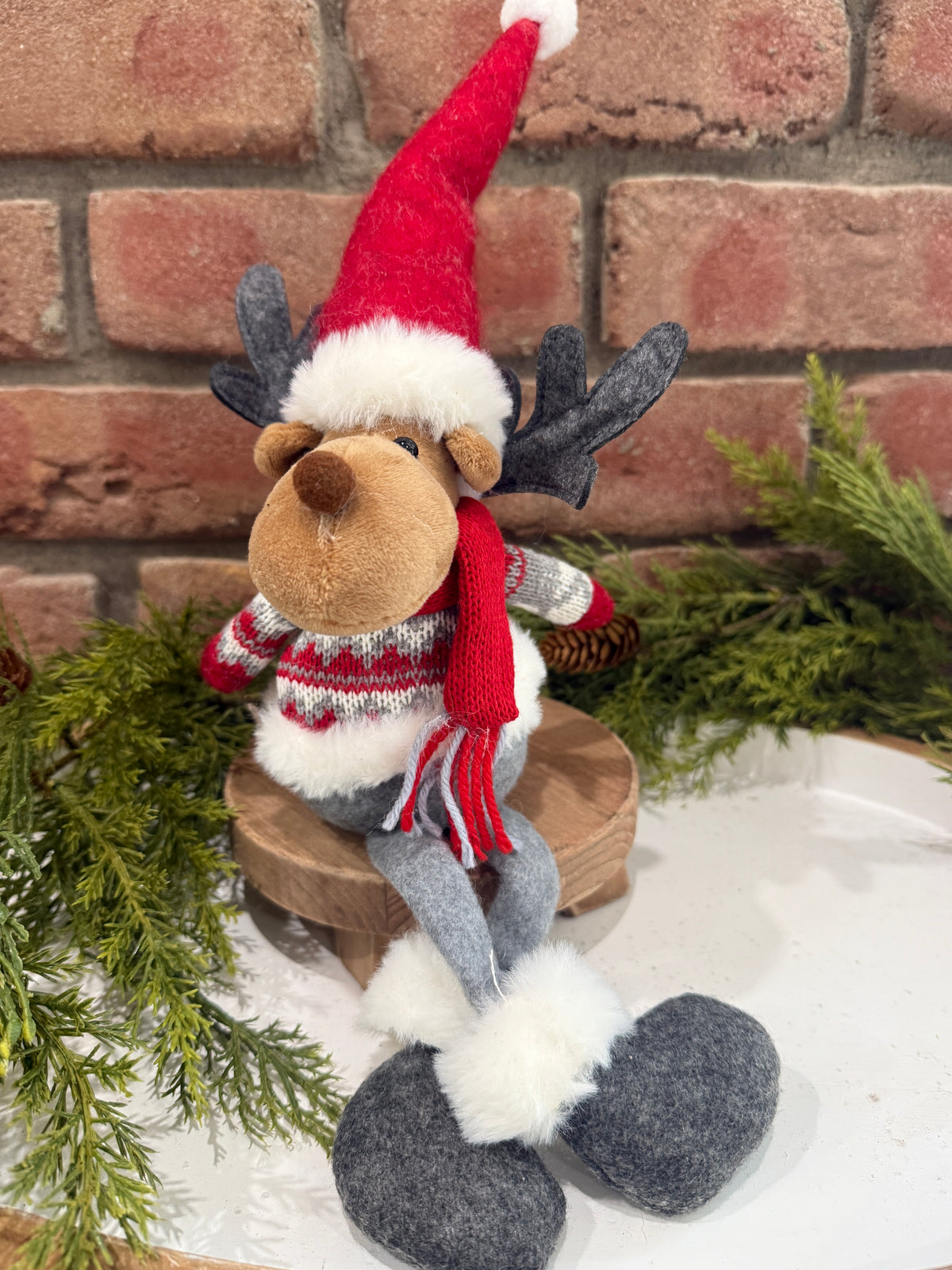 Holiday Moose Shelf Sitter - 2 Styles