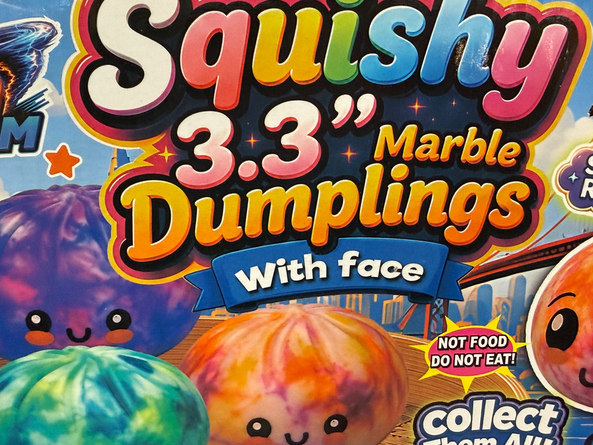 Fun Storm Marbled Squishy Dumpling