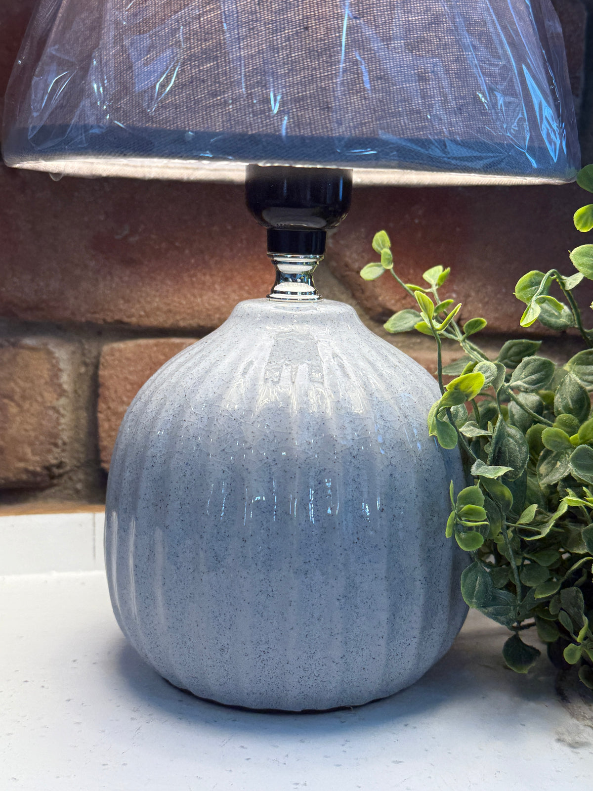 Sandy Two Tone Lamp &amp; Shade