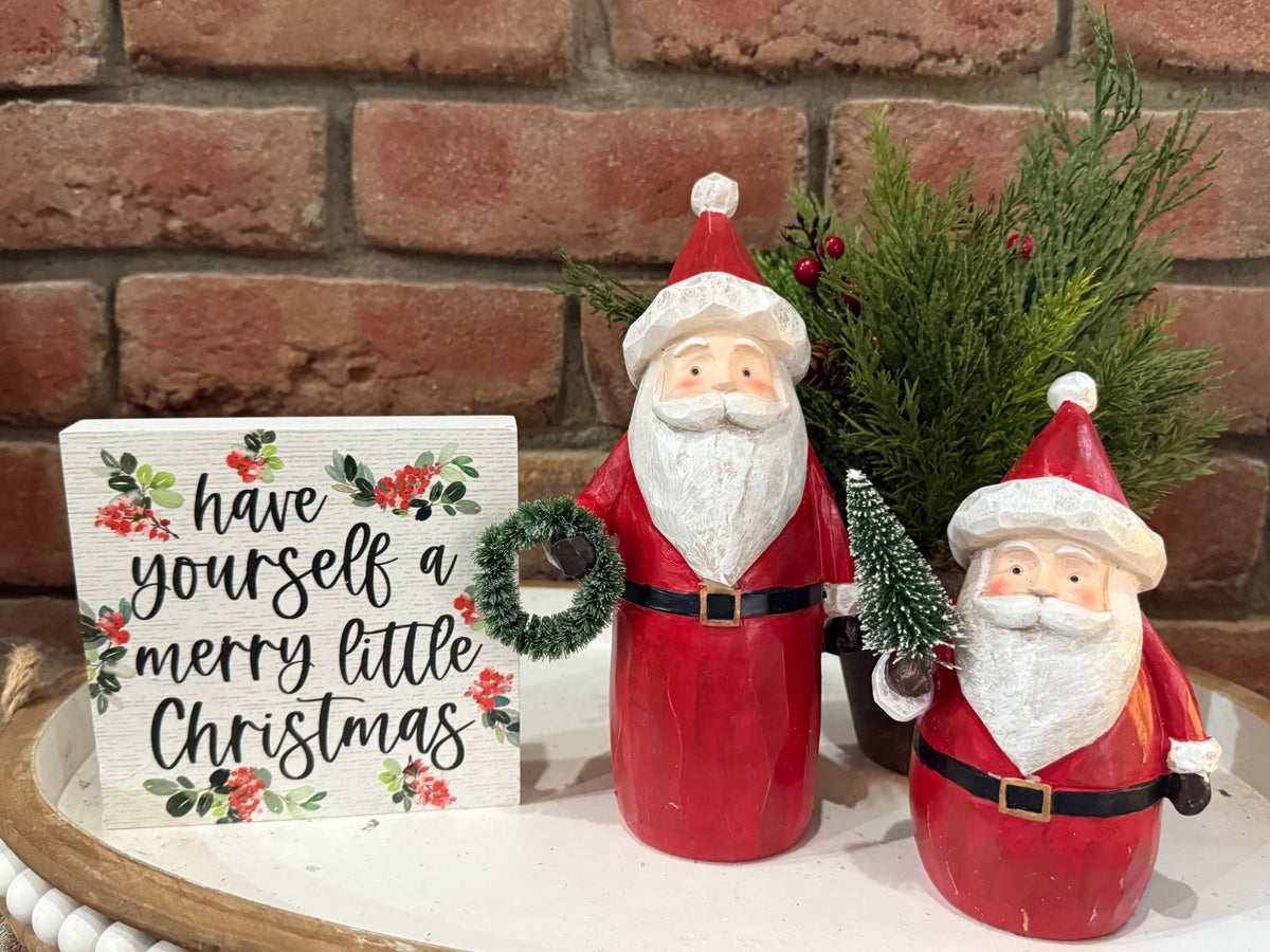 Holly Jolly Santa - 2 Styles