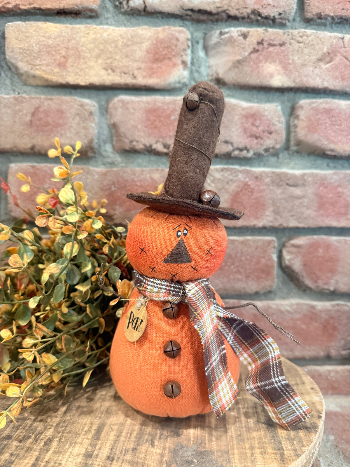 Paz the Jingle Bell Jack-o-Lantern