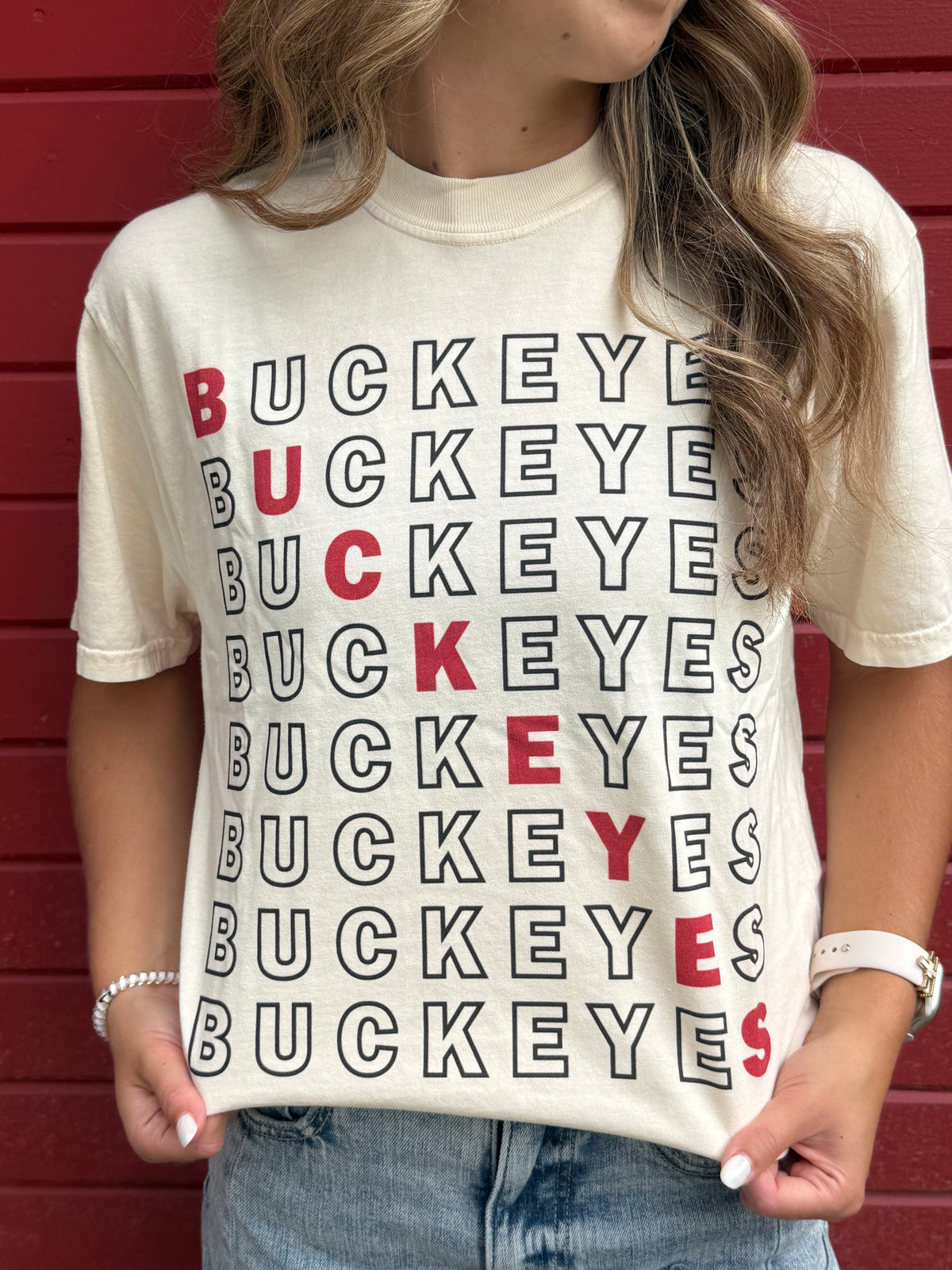 Buckeyes Outlined Tee